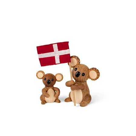 Joey Koala Trädekoration 7,5 cm Ek/Ask
