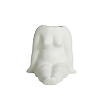 AVAJI Sitting Full Body Vase Hvit