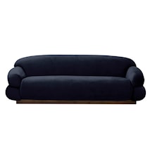 Sof sofa mørkeblå