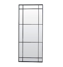 Rincon speil 77 cm x 183 cm, svart