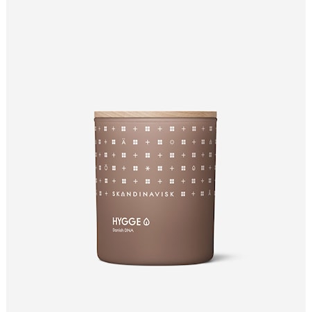 HYGGE Doftljus 200g Glas Brun