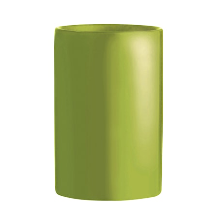 Tandbørstekrus - Stentøj - Lime - Blank - D 7,0cm - H 11,0cm - 0,25l - Stk.