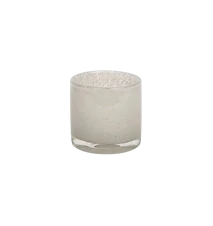 Nilla Ljuskopp Ø8x8 cm Glas Gråbeige