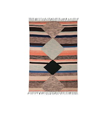 hand woven indoor/outdoor rug multicolour (120x180)
