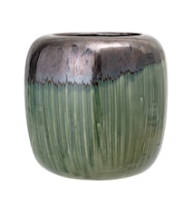Flowerpot, Green, Stoneware