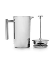 French Cafetière 800 ml Roestvrij Staal Zilver