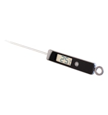 Thermomètre de cuisson numérique noir 26 cm