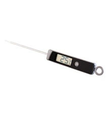 Thermomètre de cuisson numérique noir 26 cm