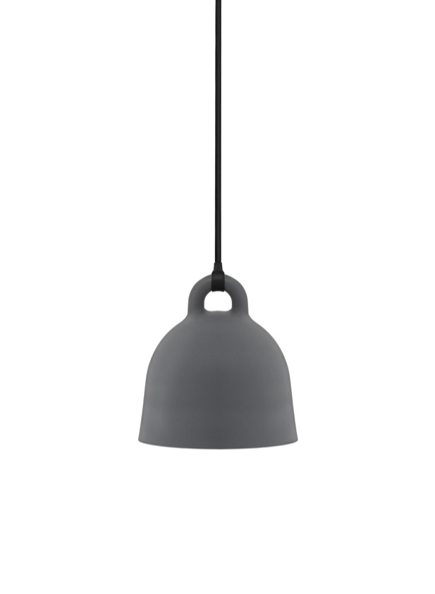 Köp Bell Lampa Grå XS | Inomhusbelysning | Confident Living Köp Bell Lampa Svart Large | Taklampor | Confident Living