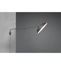 Bolder Vegglampe E27 Svart