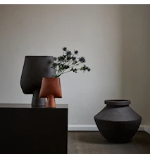 Sphere Kvadratisk Vase Mini Terrakotta