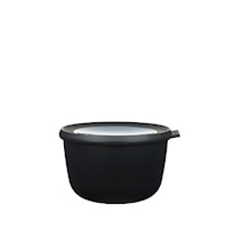 Bowl with Lid Cirqula 1 Liter Black