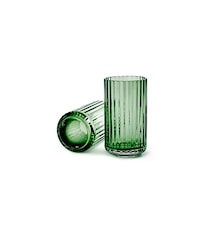 Lyngby Vase Copenhagen Green Munnblåst Glass H 31 cm