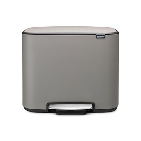 Brabantia Bo Poljinroskakori Harmaa 36 L