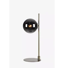Dione Tischlampe 62 cm Antik/Rauchglas