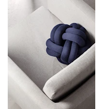 Knot Pillow Navy Blue