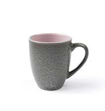 Mug 30 cl gris/rose BITZ