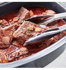 Slowcooker 6 liter 48 x 34 cm Rustfritt Stål Metall