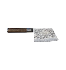 Kuro Sakata Chopping Knife 14 cm in 67 Layers of Damask Steel in a Wooden Box