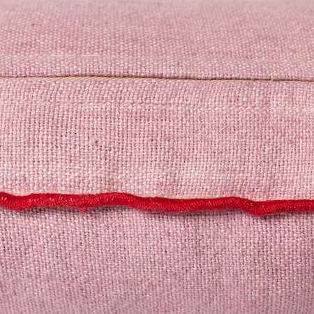 Kudde 50x30 cm Linne/Bomull Candyfloss