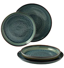 Crafted Breeze Dinner set Plates 4 pieces