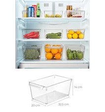 Kylskåpsförvaring Hög 3 delar Klar