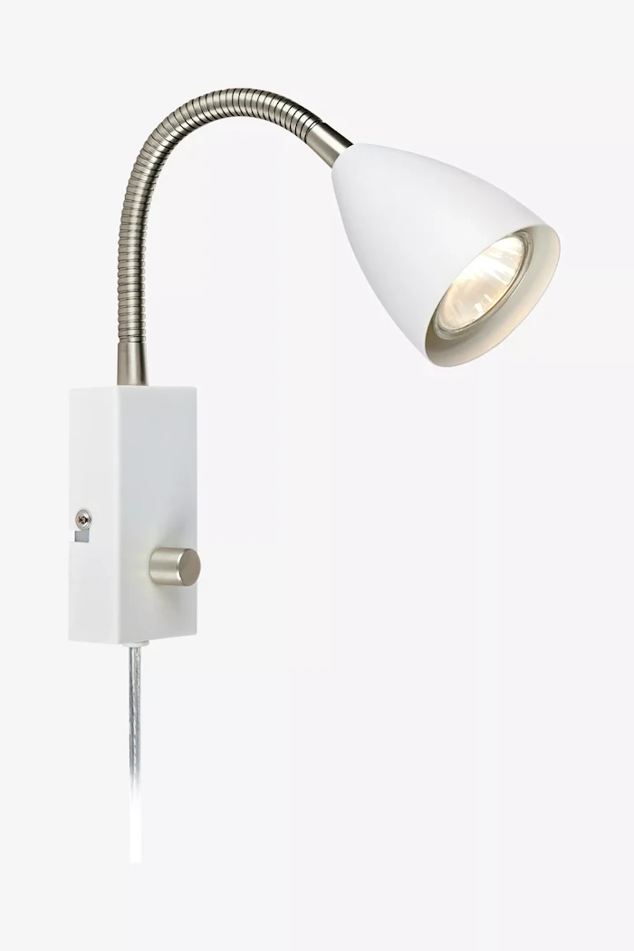 Ciro Væglampe Flex 18 cm Hvid/Stål