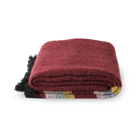 DORIS for HKLIVING: Fluffy Torkkupeitto Burgundy 130x150