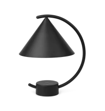 Meridian Bordslampa 26x21 cm Stål Svart