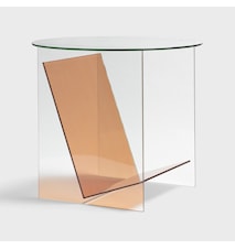 Tabloid Sidebord Ø 50 cm Oransje