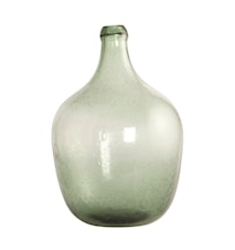 Glassflaske Rec 28,5 cm - Lysegrønn