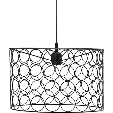 PR Home Loftslampe Ring Sort