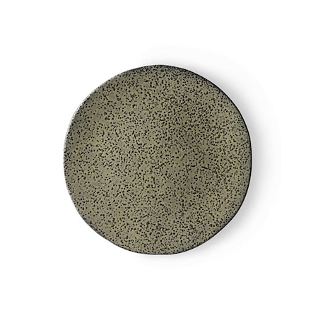 HKLiving Gradient Ceramics Assiett Green 2 st