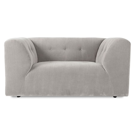Vint couch: Element Loveseat Corduroy rib Cream