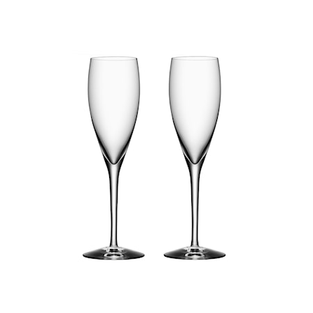 More Champagne glas 18 cl 2-pack