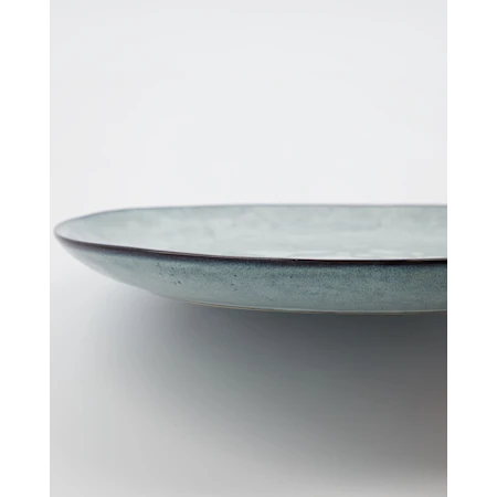 Rustic Tallrik Ø27,5 cm Keramik Grå/Blå