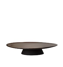 Raw Nordic Tårtfat 34 cm Brun