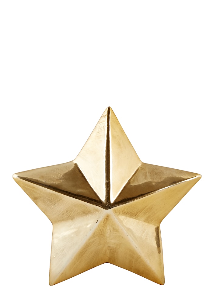 Figurine étoile or 12 x 12 cm