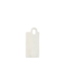Olina Skärbräda 31x14 cm Marmor Vit