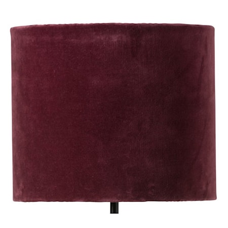 Sanna Lampeskjerm 28cm Burgundy