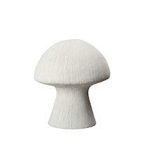 Pöytävalaisin Mushroom valkoinen
