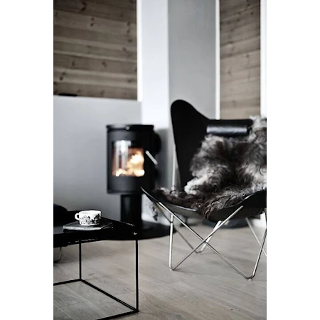 KS Chair Fladdermusfåtöljen - Black/natur