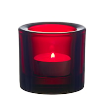 Kivi Tealight Candle Holder 60mm Cranberry Gift Box