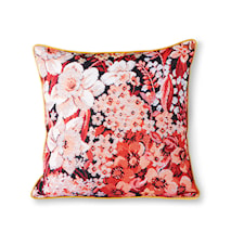 Printed Floral Cushion Coloured 50 x 50 cm