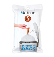 Sac poubelle PerfectFit X 12 L(40 sacs par emballage)