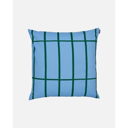 Tiiliskivi Kuddfodral 50 x 50 cm Ljusblå/Grön