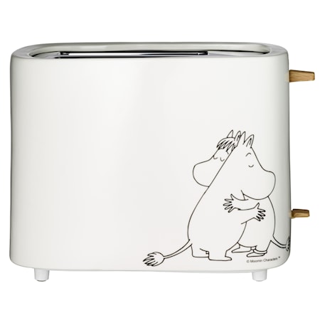 Moomin New Nordic Keramisk Brödrost Mumin Vit