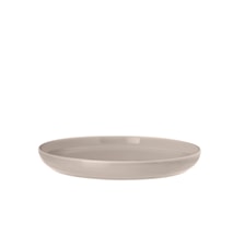 Asjett 17,5 cm porselen sand