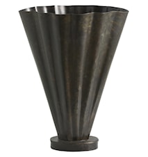 Coll vase, antikk brun