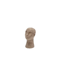 Talvik Figur Hoved 15 cm Gråbrun